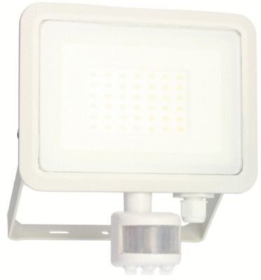 Projecteur LED à détecteur de mouvements 30W blanc neutre IP44 3000 lumens blanc - KREON ARLUX