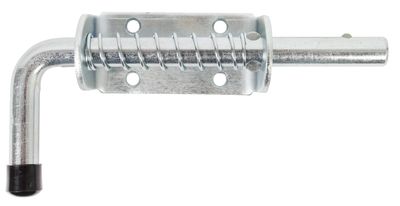 Verrou pistolet avec ressort bichromaté diamètre 14 mm