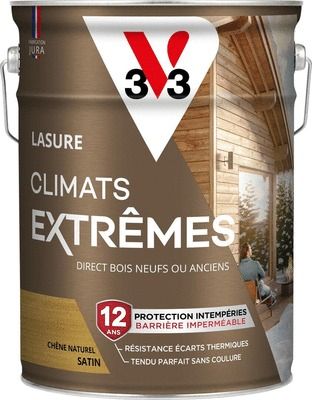 Lasure Climats Extrêmes® 12 ans chêne naturel 5 L V33