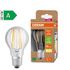 Ampoule LED E27 classe énergétique A 4W 840 lumens blanc chaud OSRAM