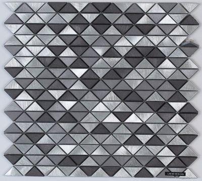 Mosaïque triangulaire Matar aluminium 31 x 29.8 cm MAT INTER