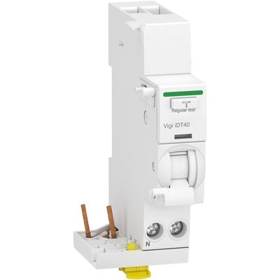 Disjoncteur différentiel 40A 30mA type A SI 1P+N - Vigi Acti9 SCHNEIDER ELECTRIC