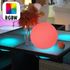 Boule lumineuse solaire RGB diamètre 25 cm IP67 Groupe DDC