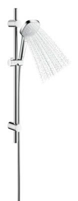 Combiné barre de douche MySelect E Vario Chrome/Blanc HANSGROHE