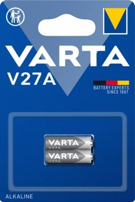 Pile alcaline V27A 12V par 2 Varta