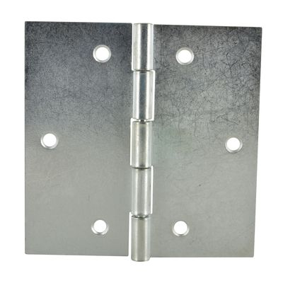 Charnière carrée acier zingué 80 x 80 mm CIME