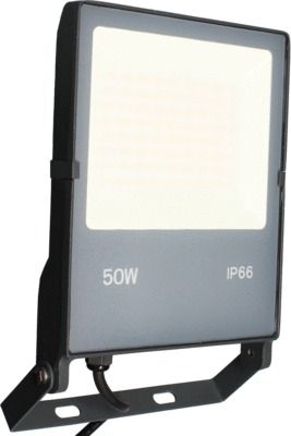 Projecteur LED extérieur 50W blanc chaud IP66 5200 lumens anthracite - FLOODY ARLUX