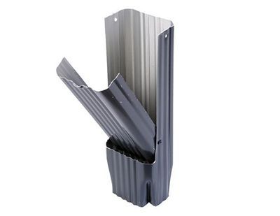 Récupérateur d'eau de pluie aluminium ardoise diam.80 mm pour gouttière SCOVER PLUS