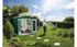 Abri de jardin en métal Europa 6.53 m² vert foncé Taille 5 BIOHORT