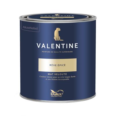 Peinture Valentine Mat Velouté Rêve Épicé 0,5L - DULUX VALENTINE