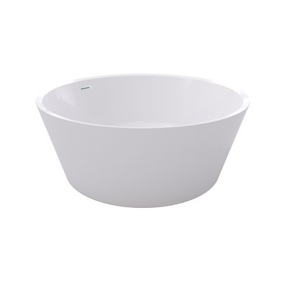 Baignoire îlot ronde blanche diamètre 140 cm Ciarra BALNEO