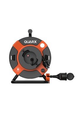 Enrouleur électrique 25m pour jardin IP44 - Xtra Drum - Quarx