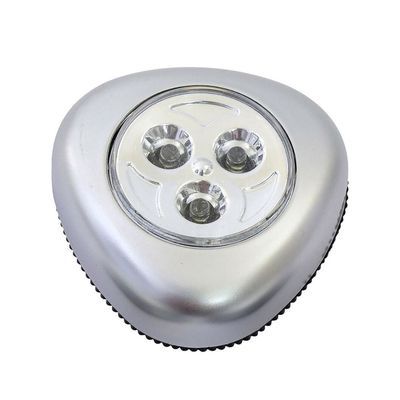 Lampe à poussoir LED grise GEFOM