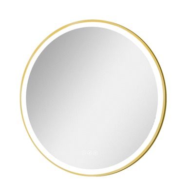 Miroir rond lumineux D.90 cm Solar MP GLASS