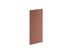 Joue de finition pour demi-colonne Glossy terracotta brillant 130 x 57 cm OFITRES