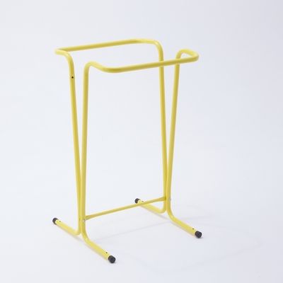 Support sac poubelle fixe sans roulettes jaune pour sac 100/110 litres MOTTEZ