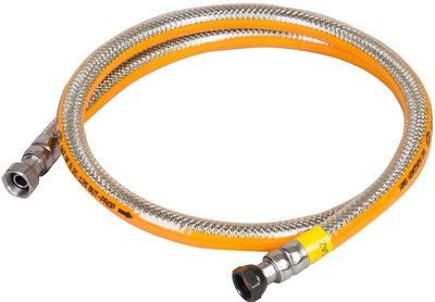 Flexible inox pour gaz butane / propane 2 m validité illimitée HOME-GAZ