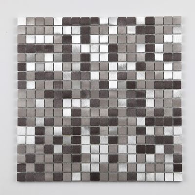 Mosaïque carrée Brisbane camaïeu de gris 30 x 30 cm MAT INTER