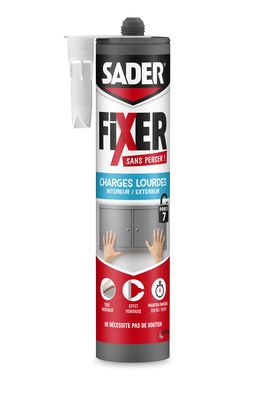 Colle Fixer sans percer charges lourdes 460 g SADER