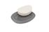 Porte savon Pebble stone gris