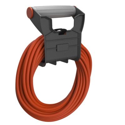 Support câble avec rallonge électrique 30m transportable et fixable au mur GAO