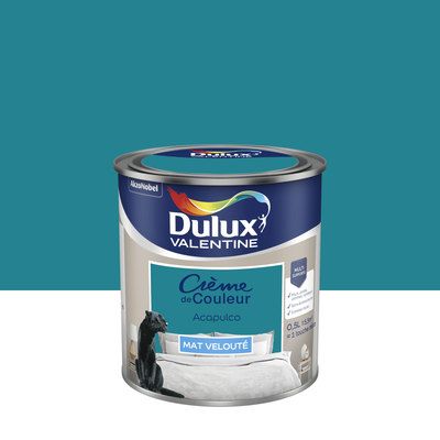 Peinture Crème de Couleur Acapulco mat 500 ml - DULUX VALENTINE