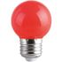 Ampoule LED G45 E27 1W=30W rouge FOX LIGHT