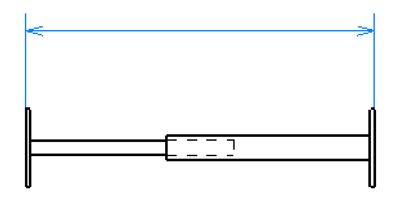 Grille de défense téléscopique de 99 à 188 cm 1 barreau MOTTEZ