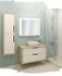 Armoire de toilette lumineuse LED Giulia 80 x 60 x 17 cm MP GLASS