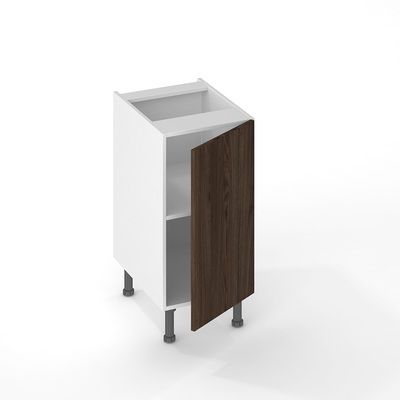 Porte effet bois foncé pour meuble de cuisine Nature rosales-03 70 x 40 cm OFITRES