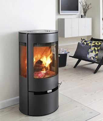 Poêle à bois 6 KW ADURO 9 Air Flamme verte 7 étoiles ADURO