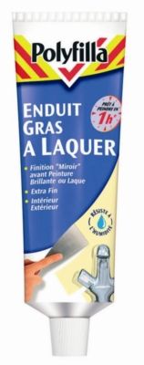 Enduit gras à laquer en pâte 125 ml POLYFILLA