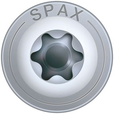 Vis tête disque Torx 8 x 200 mm par 50 SPAX