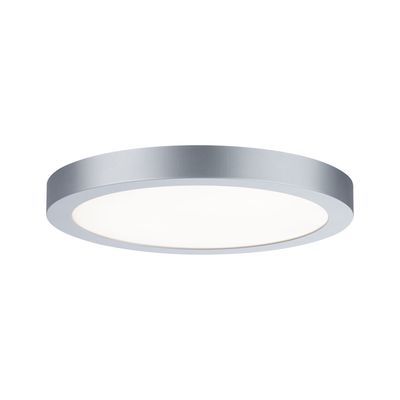 Plafonnier LED intégrée Abia rond chromé mat diamètre 30 cm 3200 lumens PAULMANN