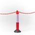 Poteau de signalisation sur base flexible avec anneau hauteur 80 cm MOTTEZ