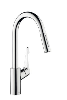 Robinet de cuisine avec douchette Chrome Centro XL - HANSGROHE