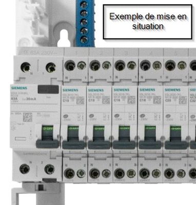 Interrupteur différentiel 63A 2 pôles 30mA type AC SIEMENS