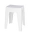 Tabouret de salle de bains blanc Kumba WENKO