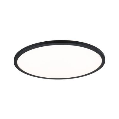 Plafonnier LED rond noir 420mm 3000k 22W ATRIA SHINE PAULMANN