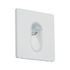 Spot encastré mural carré blanc 2,7W 2700K PAULMANN