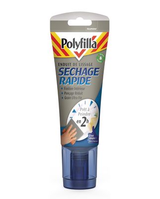 Enduit de lissage rapide en pâte 330G POLYFILLA