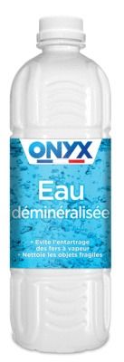 Eau déminéralisée 1 litre ONYX