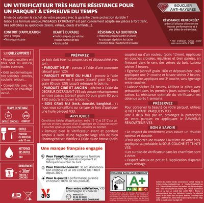 Vitrificateur Passages extrêmes® incolore mat 5 l + 20 % gratuit - V33