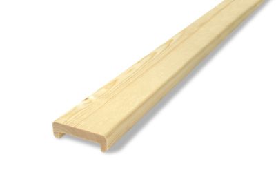 Arrêt de cloison sapin 73 mm 21 x 88 x 2520 mm