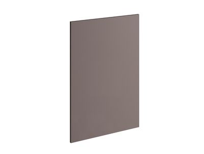 Façade dos pour meuble de cuisine Lotus basalte mat 85 x 58 cm OFITRES