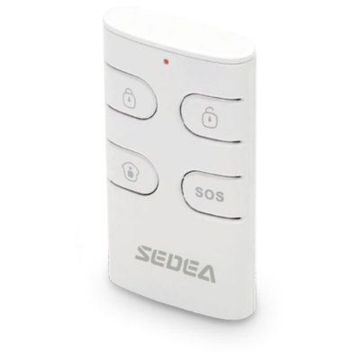 Télécommande 4 touches pour alarme sans fil SEDEA