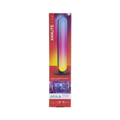 Barre lumineuse RVB synchronisation musicale filaire USB XANLITE