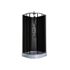 Cabine de douche hydromassante Lana noir 1/4 de rond 85 x 85 x 226 cm