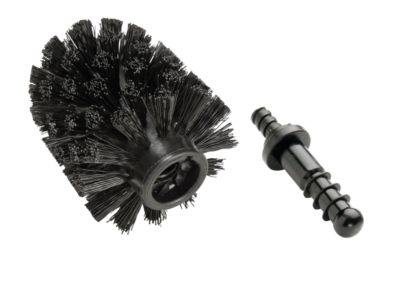 Brosse WC de rechange noire WENKO