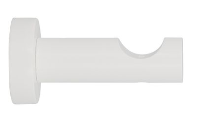 Support tige ouvert 80 mm diam 28 mm Finition Blanc - MOBOIS